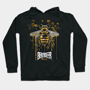 Magnifying Hardworking Bees' Chore Hoodie